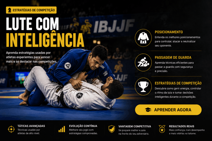 Estratégias de competição passagem de guarda Jiu-Jitsu
